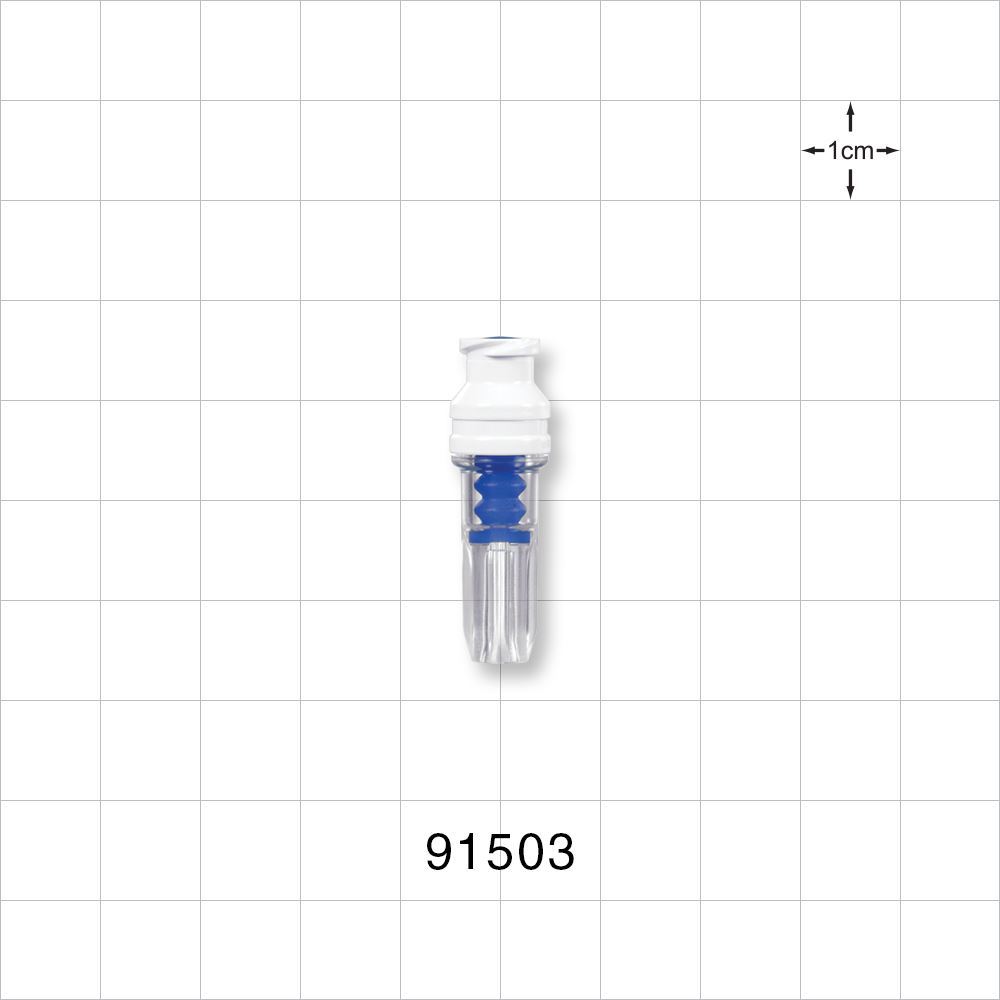 SmartSite™ Needle-Free Valve, Female Luer Lock, Tubing Port