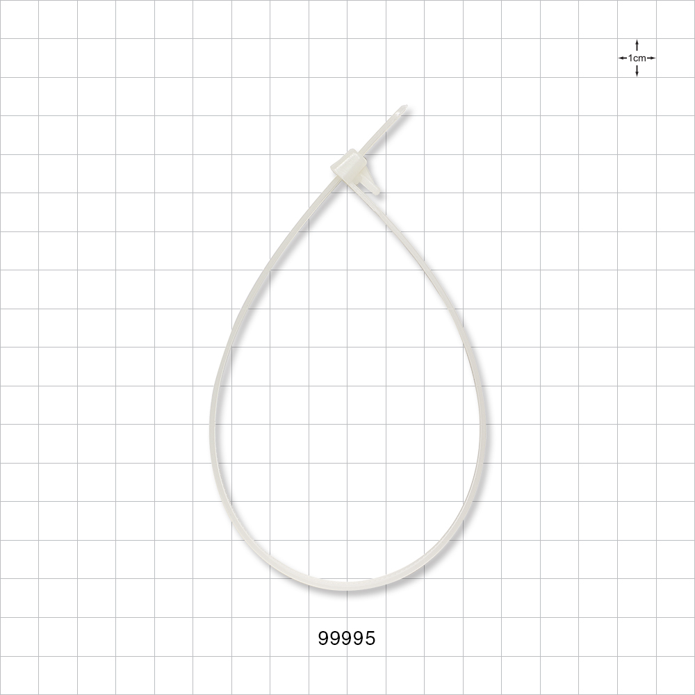 General Purpose Cable Tie, Re-opening, Natural