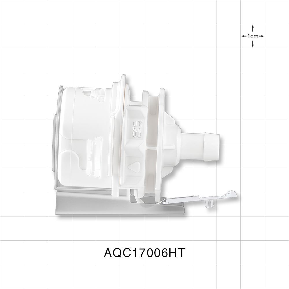 AseptiQuik® C Connector, Body, Barbed, High Temperature