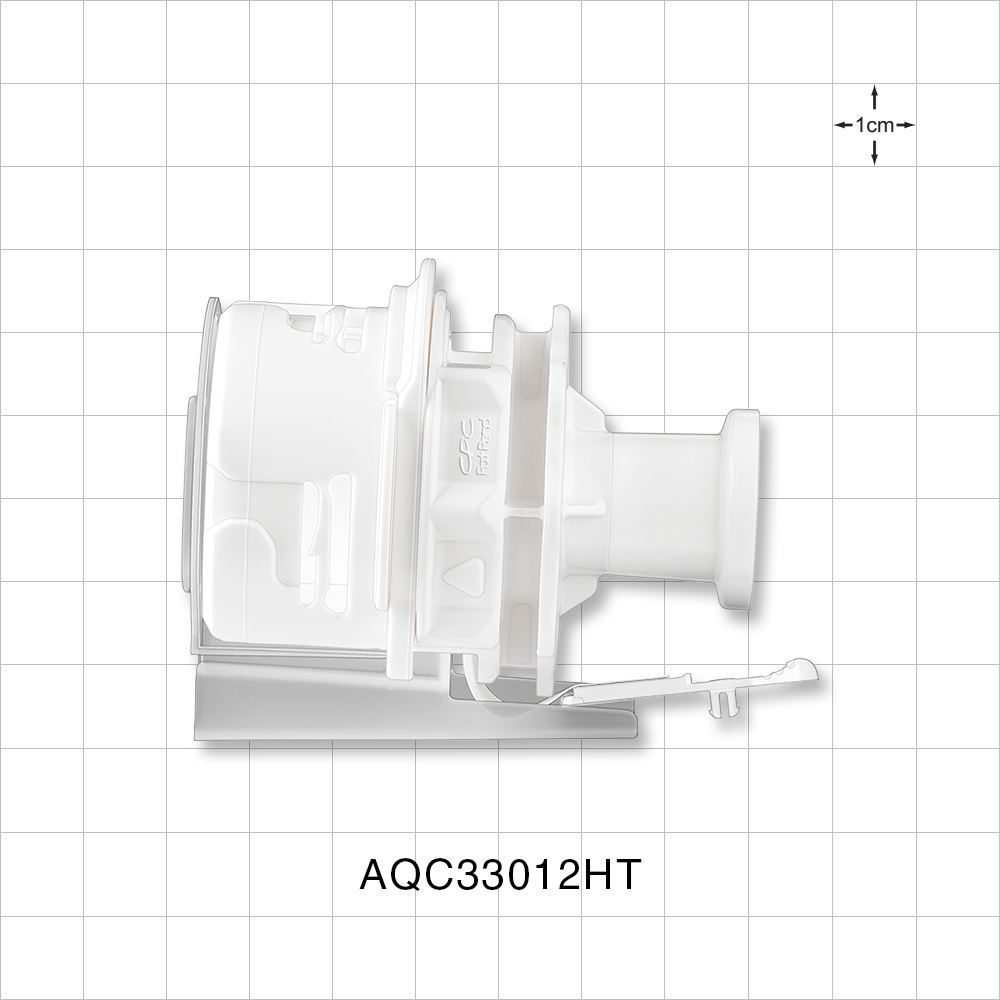 AseptiQuik® C Connector, Body, Sanitary Flange, High Temperature