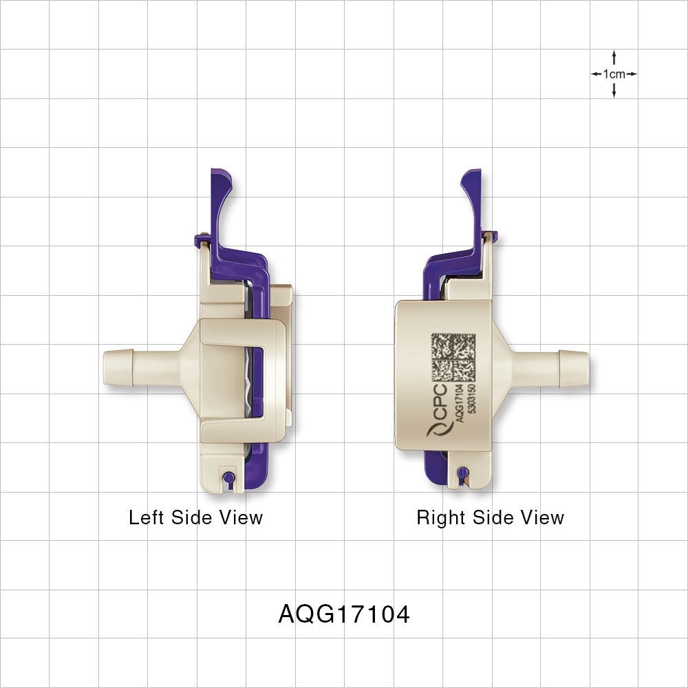 AseptiQuik® G Connector, Genderless, Barbed