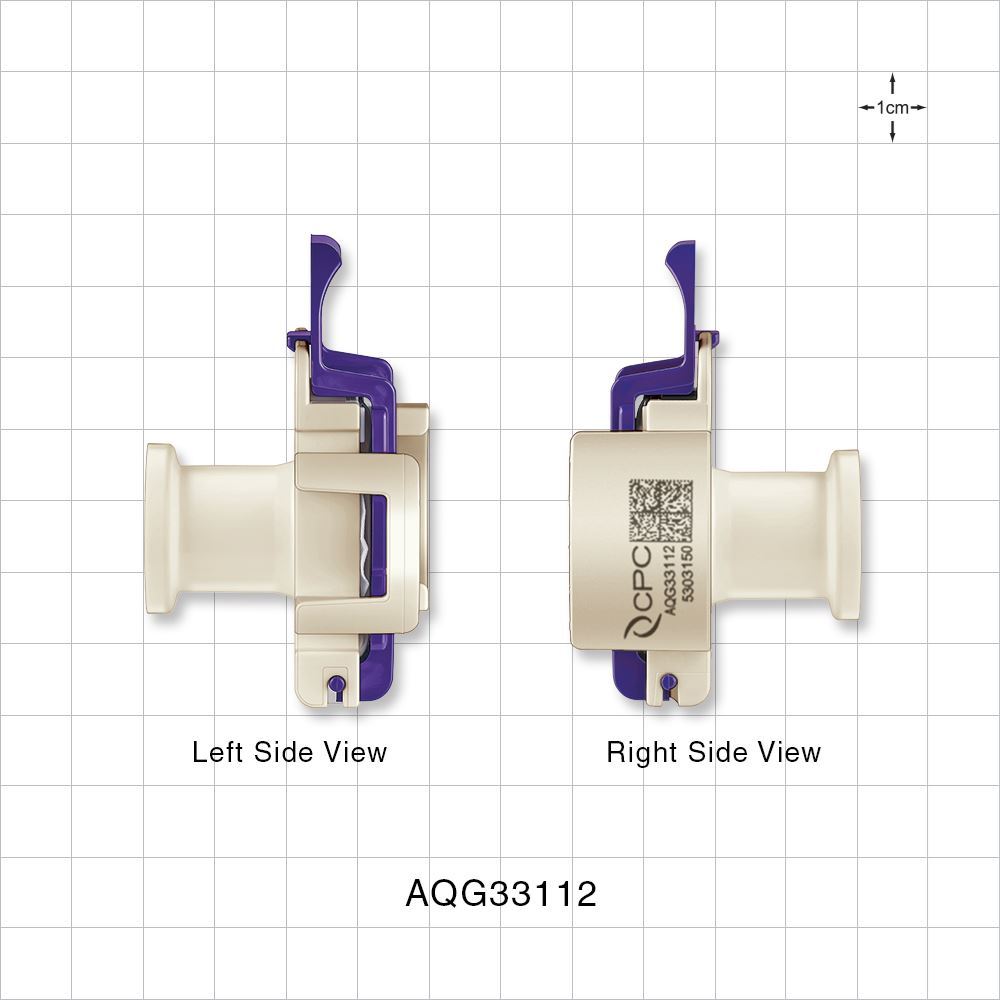 AseptiQuik® G Connector, Genderless, Sanitary Flange