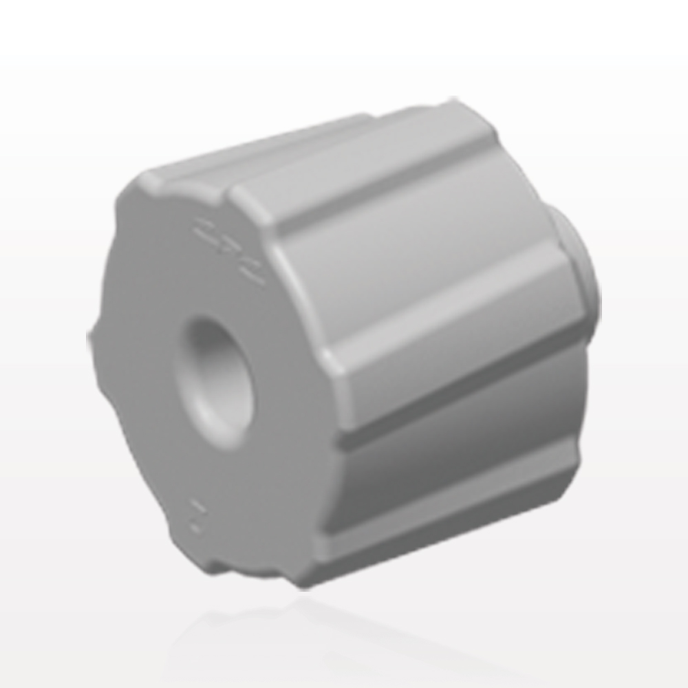 Male Luer Cap, Non-Vented, Natural, 100/Bag