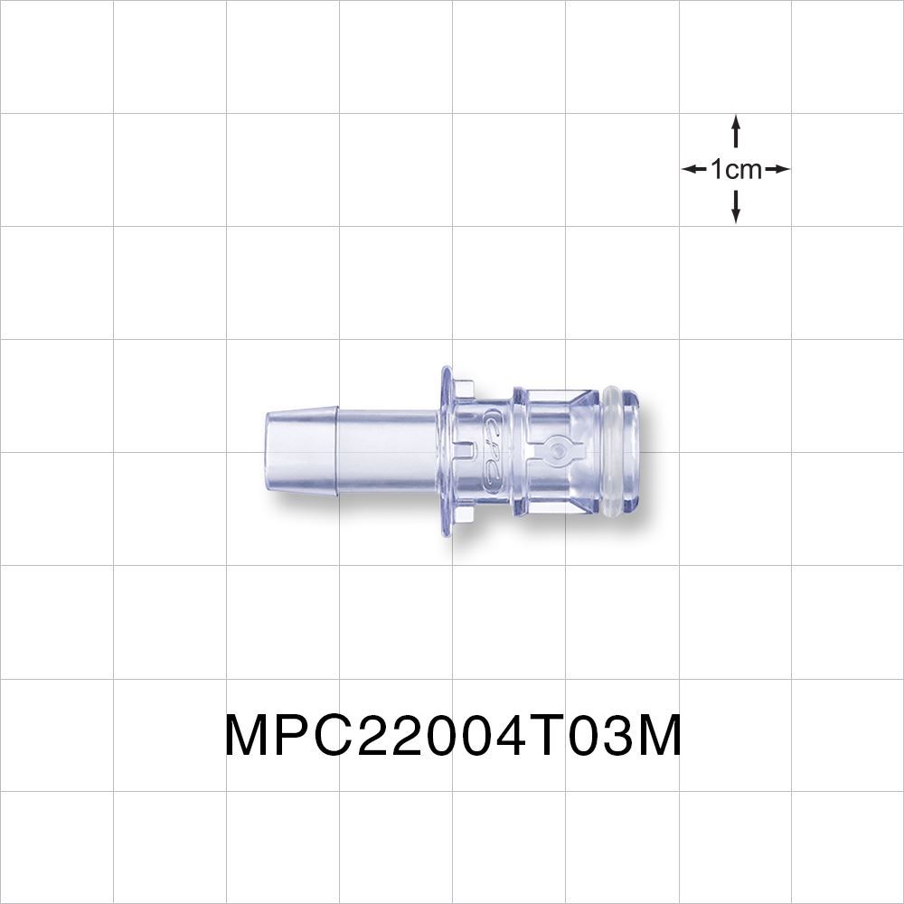 MPC™ Connector, Insert, Non-Valved, Barbed